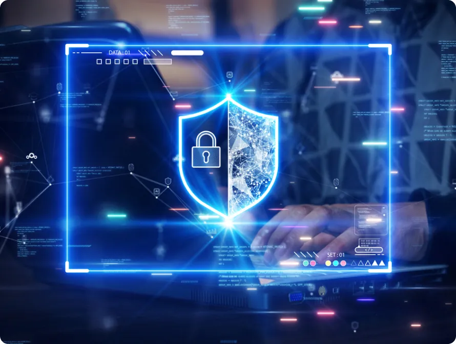 Application & system security technology illustration