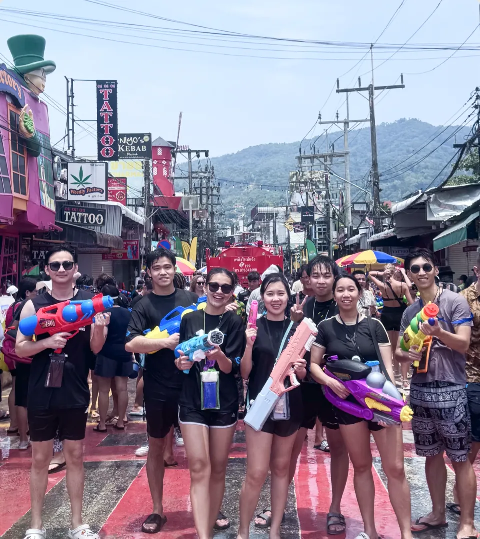 Cyberbot team visiting Phuket